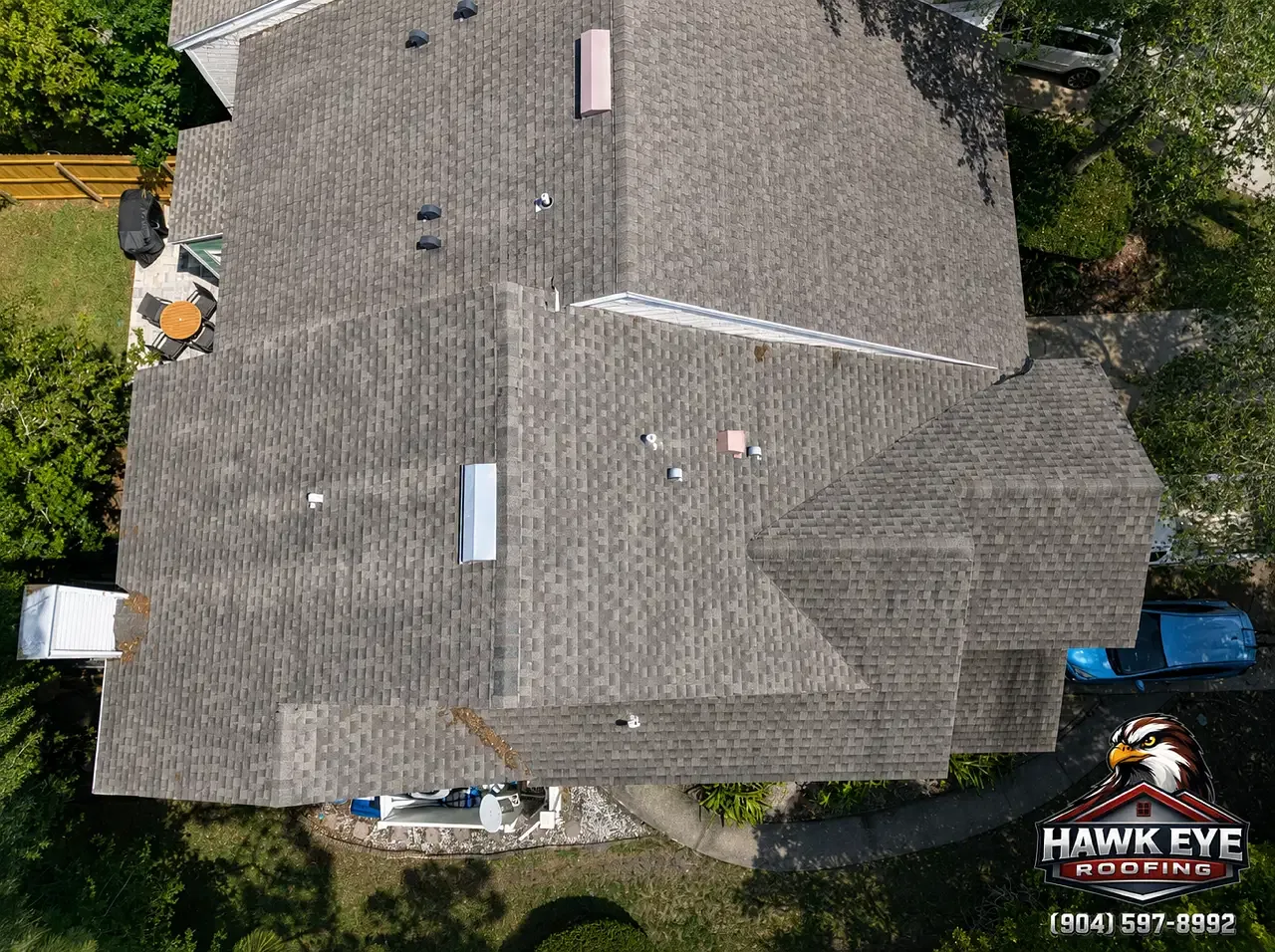 Roof valleys and ridges from the Hawk Eye project archive